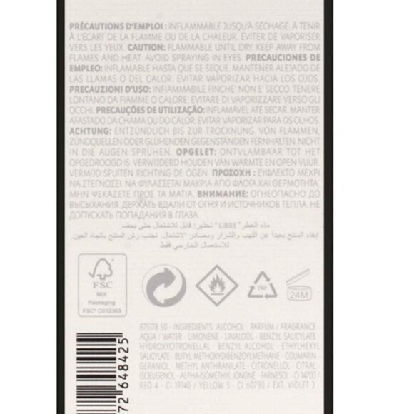 Yves Saint Laurent Libre Women 3 oz EDP Spray - Picture 4 of 4